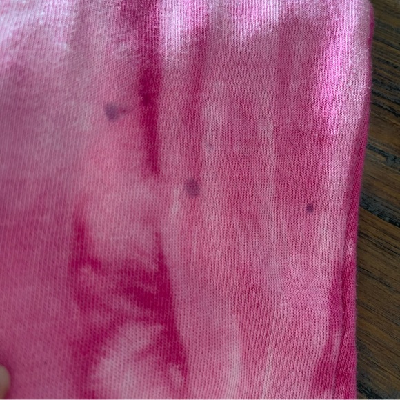 Simply Southern L pink tie dye sweatshirt - Picture 15 of 16